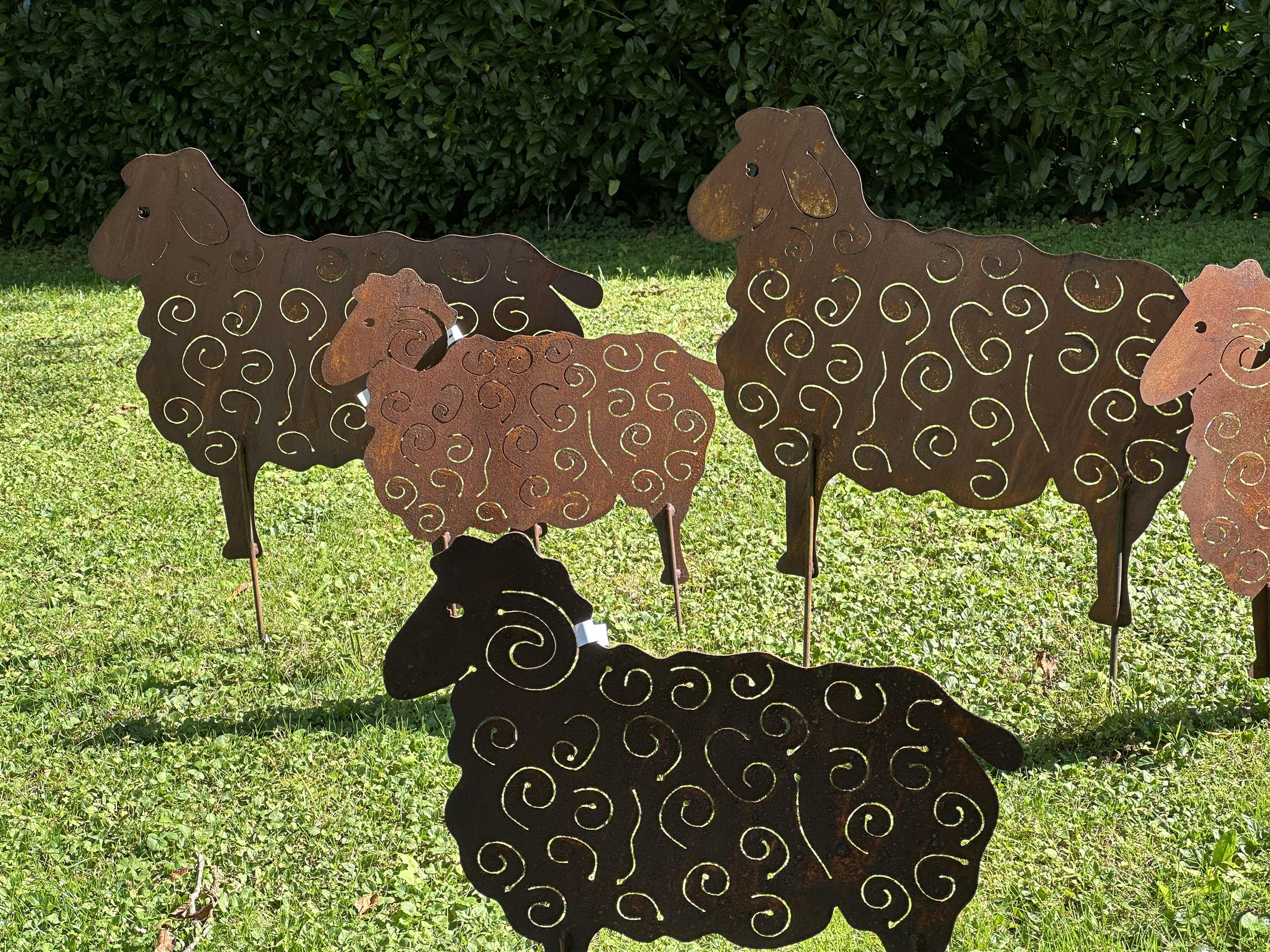 Schaf zum Stecken klein