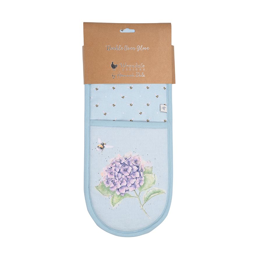 Double Oven Gloves "Busy Bee"