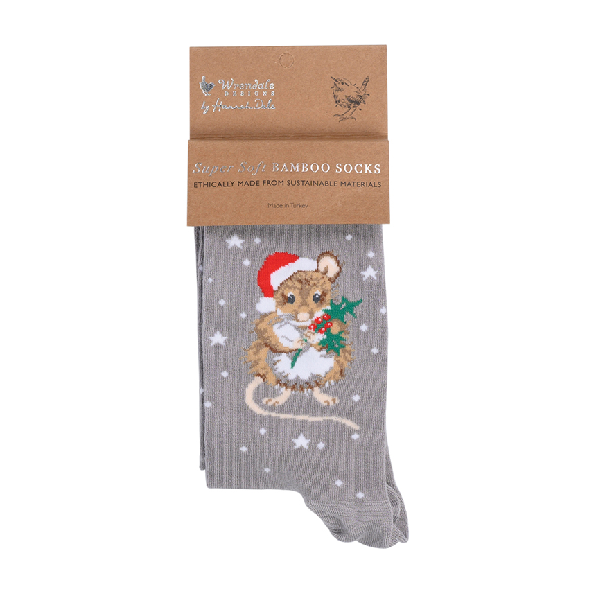 Socken "Christmouse"